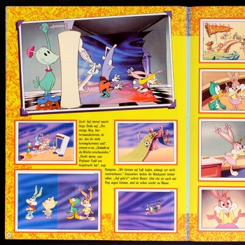 Tiny Toon Panini Sticker Album komplett