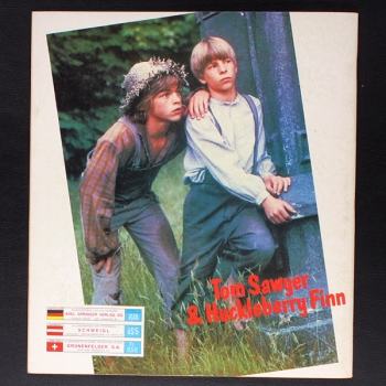 Tom Sawyer Panini Sticker Album komplett