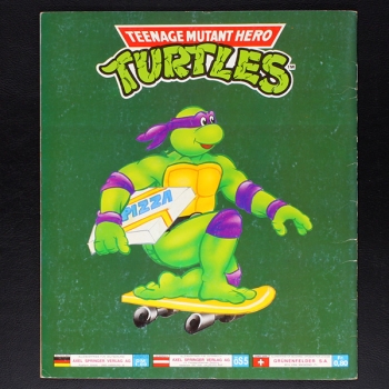 Turtles Panini sticker album complete