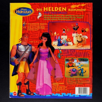 Hercules Panini sticker album complete