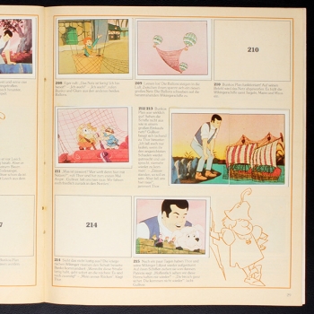 Gulliver Panini album with stickers