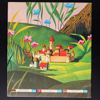 Gulliver Panini album with stickers