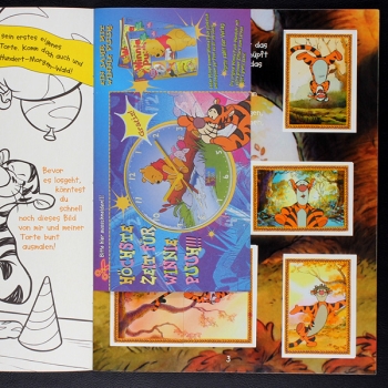 Preview: Tigger Panini Sticker Album komplett