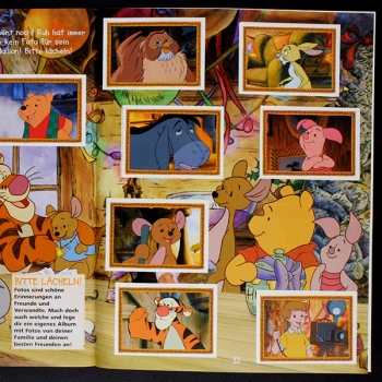 Tigger Panini Sticker Album komplett