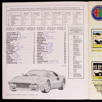 Preview: Auto 2000 Panini Sticker Album komplett