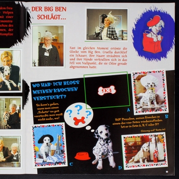 102 Dalmatiner Panini Sticker Album teilgefüllt -9