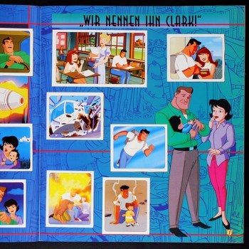 Preview: Superman Panini Sticker Album komplett