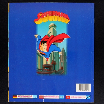 Superman Panini sticker album complete
