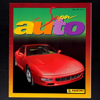 Super Auto Panini Sticker Album