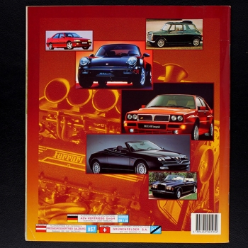 Super Auto Panini Sticker Album komplett