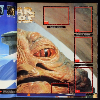 Preview: Star Wars Trilogy Panini Sticker Leeralbum