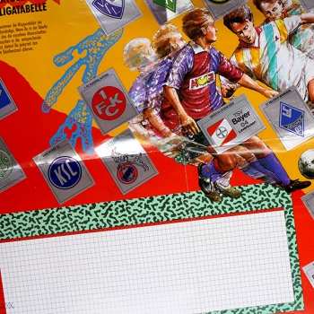 Fußball 90 Panini sticker album complete
