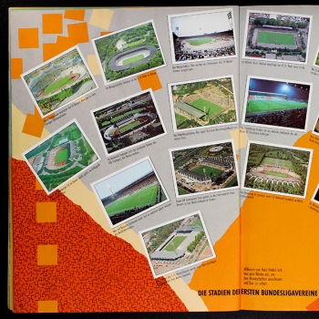 Fußball 90 Panini sticker album complete