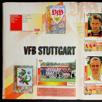 Fußball 96 Panini Sticker Album komplett