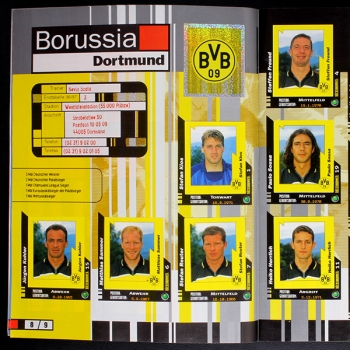 Preview: Fußball 97 Endphase Panini Sticker Album komplett