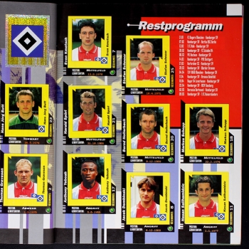 Preview: Fußball 97 Endphase Panini Sticker Album komplett