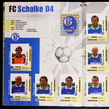 Fußball 96 Endphase Panini Sticker Album komplett