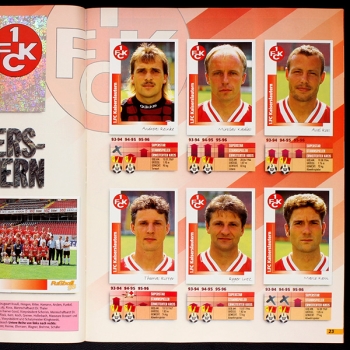 Fußball 96 Panini Sticker Album komplett