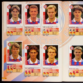 Fußball 96 Panini Sticker Album komplett
