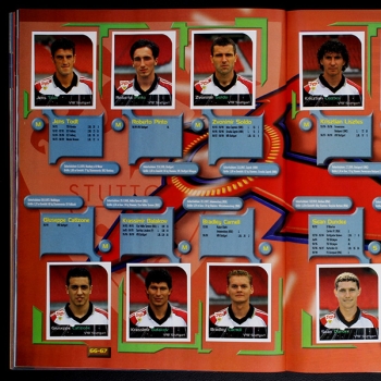 Fußball 2000 Panini sticker album complete