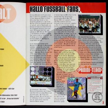 Preview: Fußball 2002 Panini Sticker Album komplett
