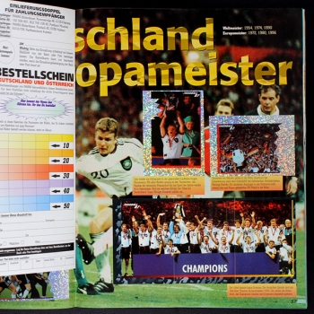 Fußball 1997 Panini sticker album complete