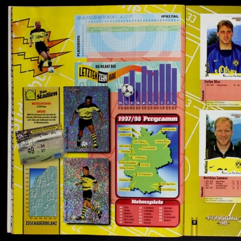 Fußball 98 Panini sticker album complete