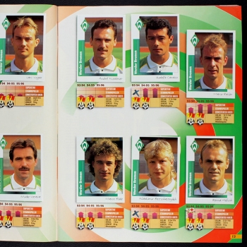 Preview: Fußball 96 Panini Sticker Album komplett