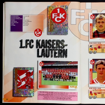 Preview: Fußball 96 Panini Sticker Album komplett