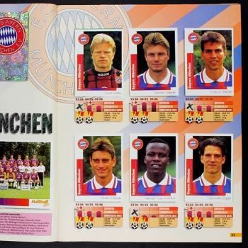 Fußball 96 Panini Sticker Album komplett