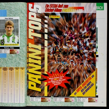 Fußball 95 Panini Sticker Album komplett