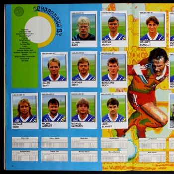 Fußball 92 Panini sticker album complete