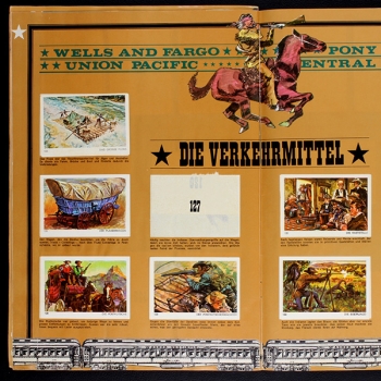 Farwest Waren Finanz album with stickers -57