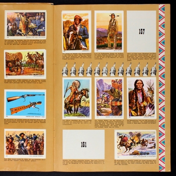 Farwest Waren Finanz album with stickers -57