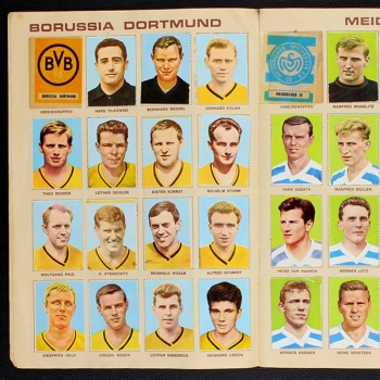 Preview: Fußball 1965 Sicker Sticker Album teilgefüllt -15