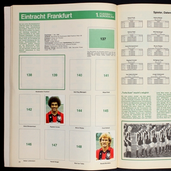Preview: Bundesliga-Finale 80 Americana Sticker fast Leeralbum