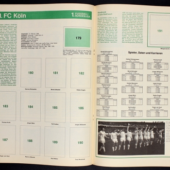 Bundesliga-Finale 80 Americana Sticker fast Leeralbum