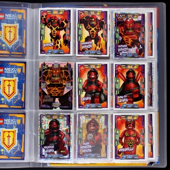 Preview: LEGO Nexo Knights Blue Ocean Trading Cards teilgefüllt -28