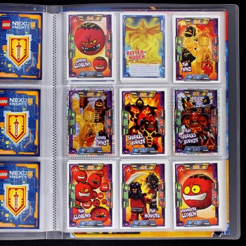 Preview: LEGO Nexo Knights Blue Ocean Trading Cards teilgefüllt -28