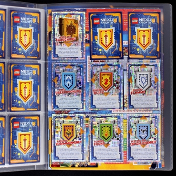 LEGO Nexo Knights Blue Ocean Trading Cards teilgefüllt -28
