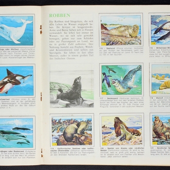 Preview: Säugetiere Panini Sticker Album komplett