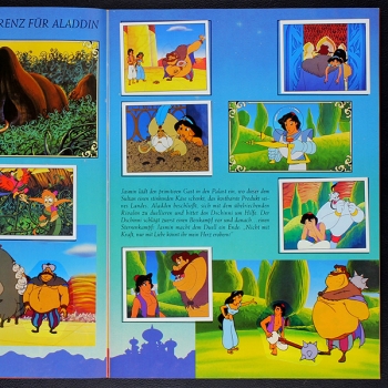 Preview: Aladdin Series Panini Sticker Album komplett