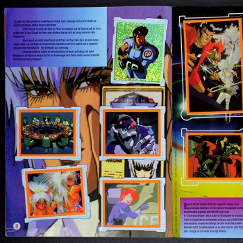 Manga Merlin sticker album complete