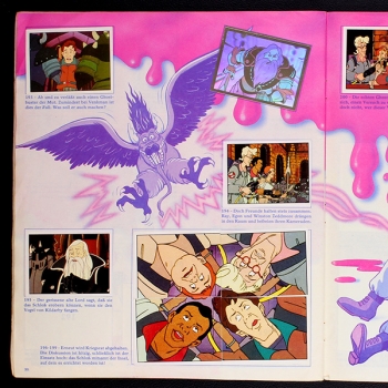 Ghostbusters Panini Sticker Album komplett