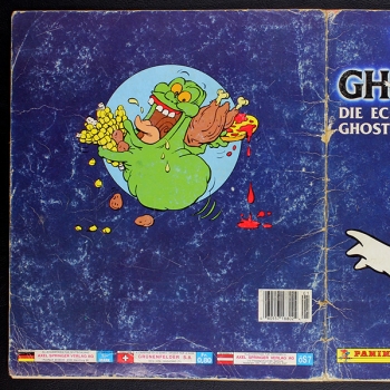 Ghostbusters Panini Sticker Album komplett