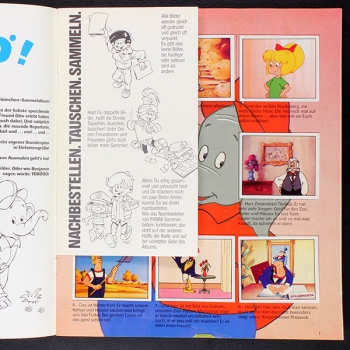 Preview: Benjamin Blümchen Panini Sticker Album komplett