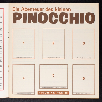 Preview: Pinocchio Panini Sticker Leeralbum