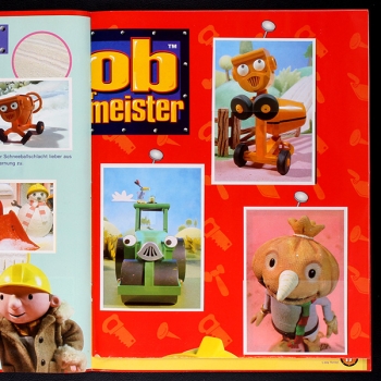 Preview: Bob der Baumeister Panini Sticker Album komplett