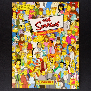 Simpsons 3 Panini Sticker Album
