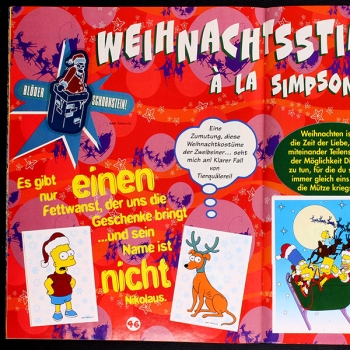 Simpsons 3 Panini Sticker Album komplett